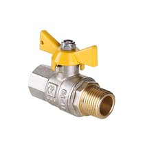 VT.278.N Кран газ<br />
ВН бабочка VALGAS